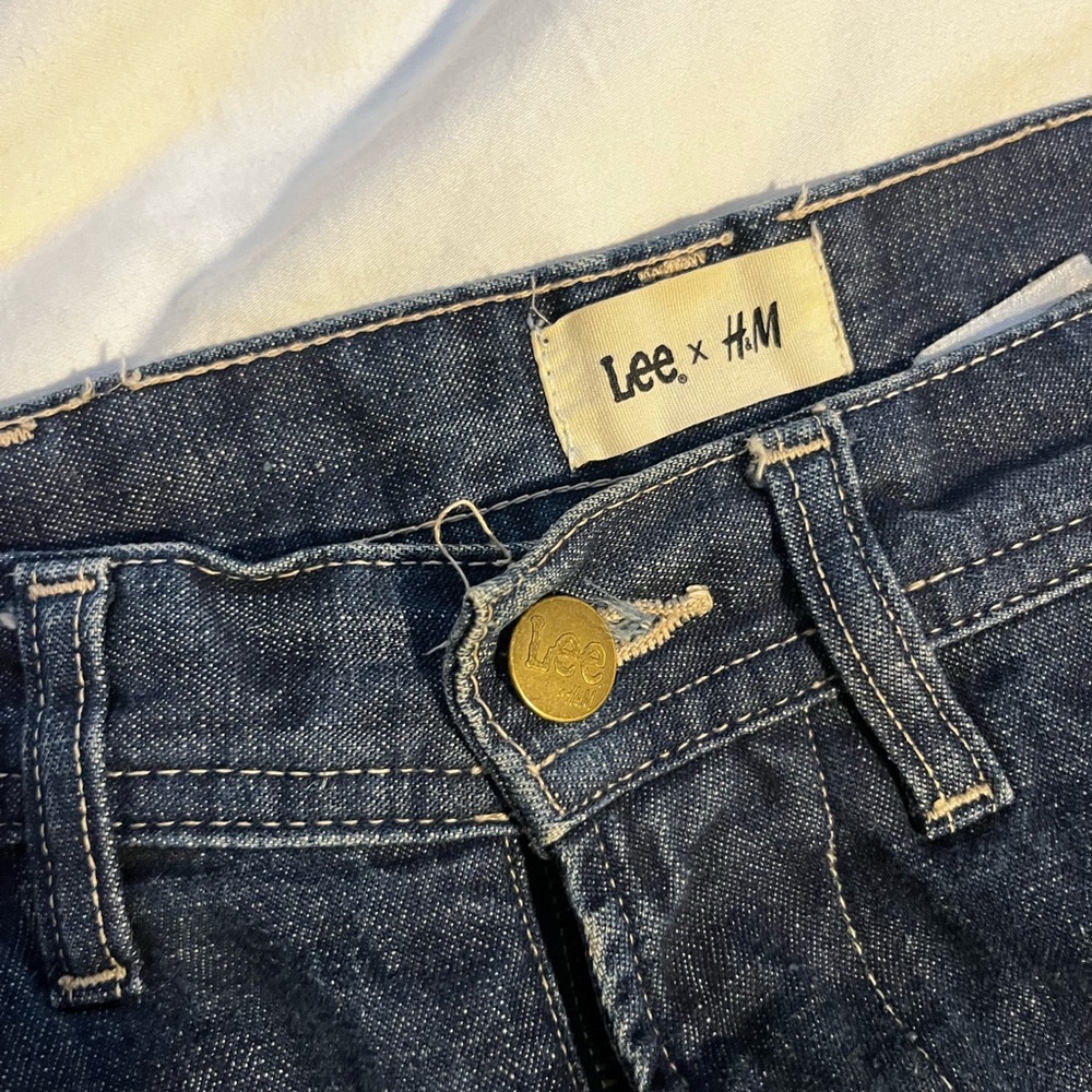 H&M Blue Straight Carpenter Jeans